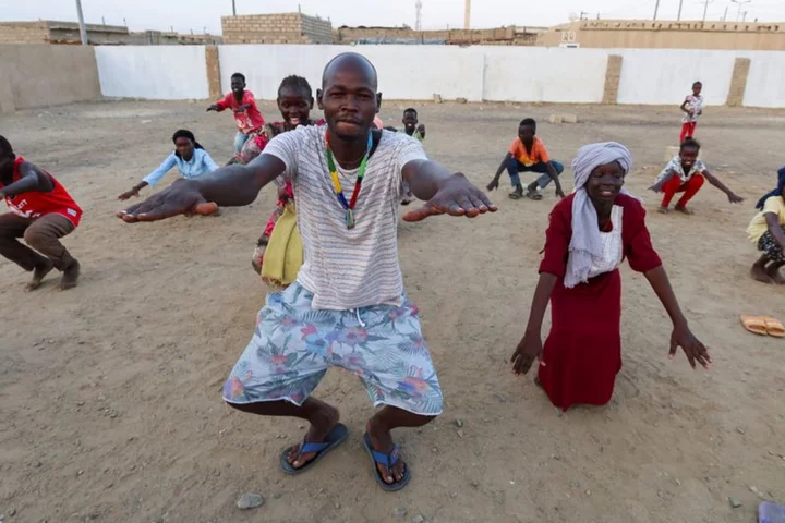 Forced to flee war, Sudanese band spreads musical message