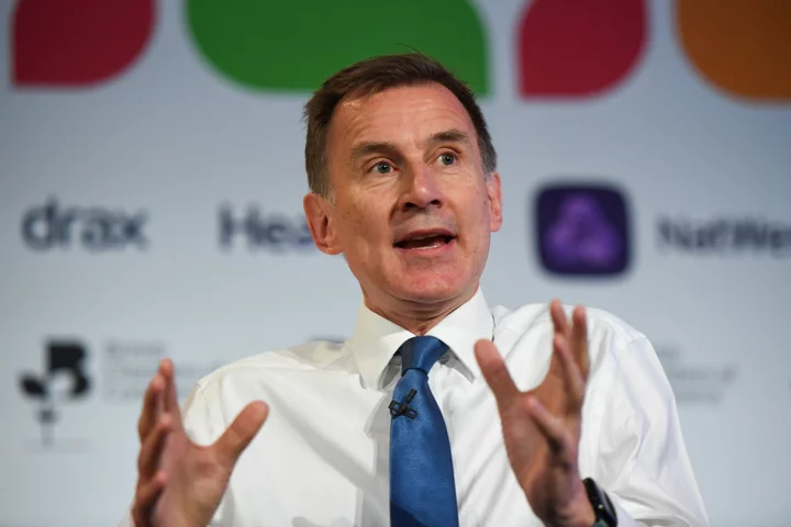 UK’s Hunt to Meet With Food Manufacturers to Discuss High Prices