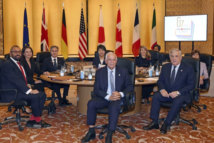 G7 nations announce a unified stance on Israel-Hamas war after intensive meetings in Tokyo