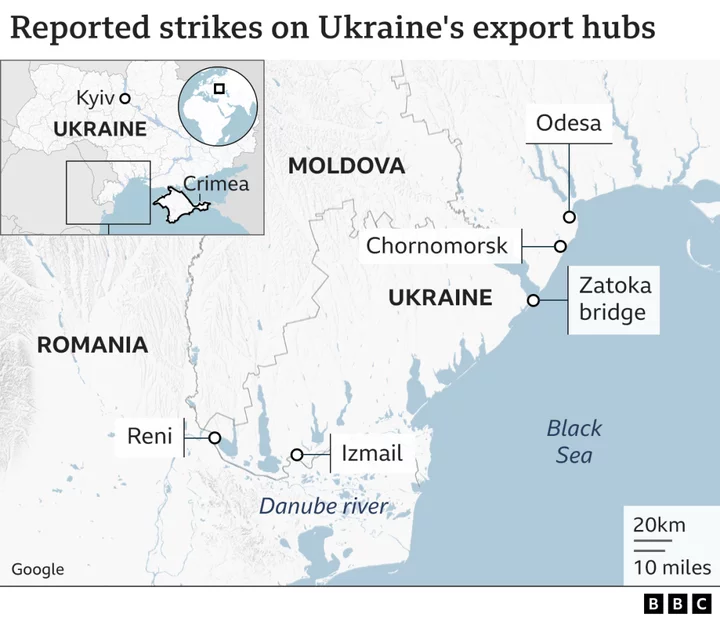 Russia's new tactic for cutting off Ukraine's grain