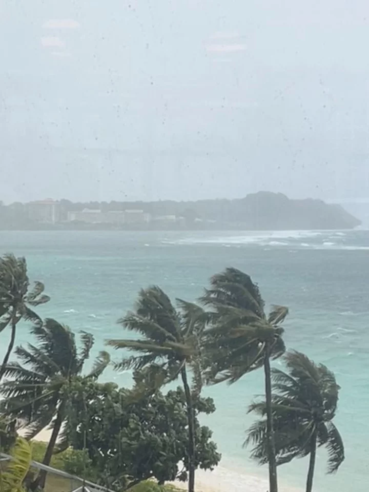 Super Typhoon Mawar clobbers Guam with fierce winds, rains