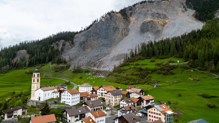 Swiss village of Brienz evacuated over risk of imminent rockslide