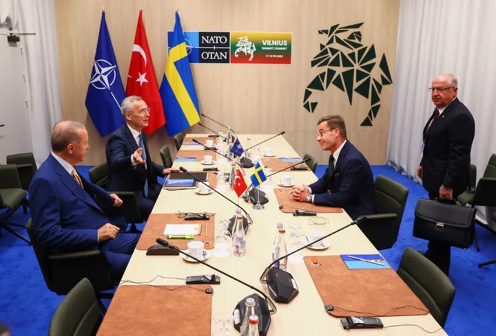 NATO summit seeks agreement on Ukraine bid after Turkey deal on Sweden