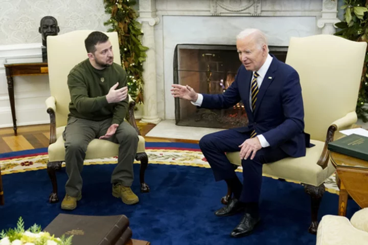 Zelenskyy returns to Washington to face growing dissent among Republicans to US spending for Ukraine