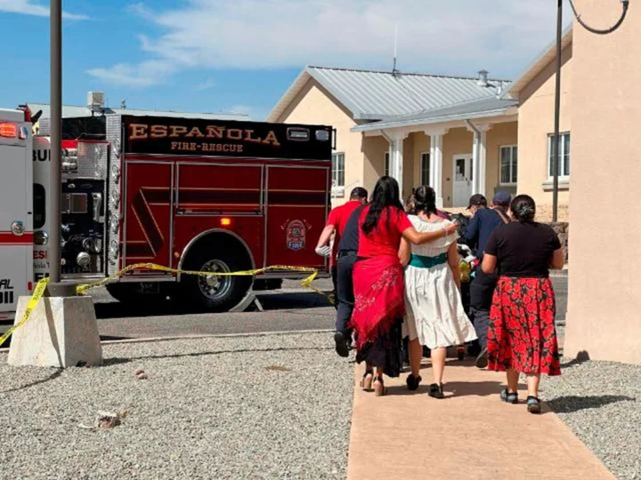 Man shot at protest over plans to reinstall controversial New Mexico conquistador statue