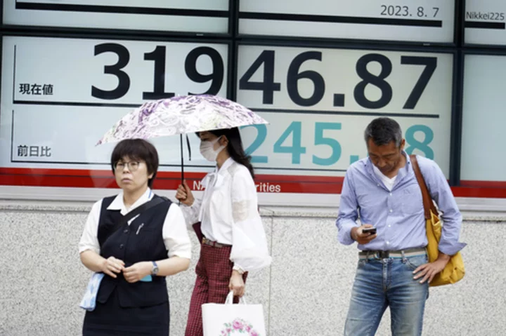 Stock market today: Asian benchmarks mostly slip after Wall Street's losing week