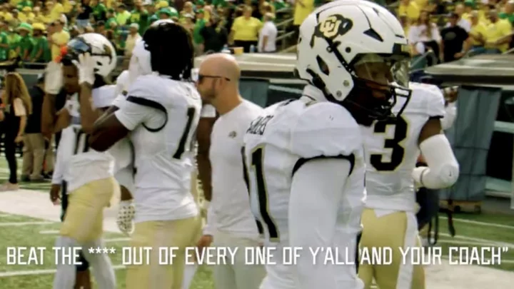 Oregon Releases Footage of Shilo Sanders' Pregame: 'I'll Beat the S--t Out of Every One of Y'all and Your Coach'