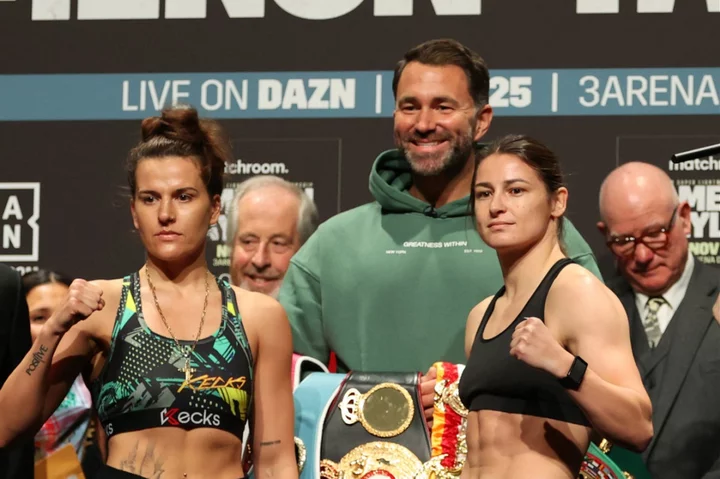 Katie Taylor vs Chantelle Cameron LIVE: Boxing fight updates and results tonight