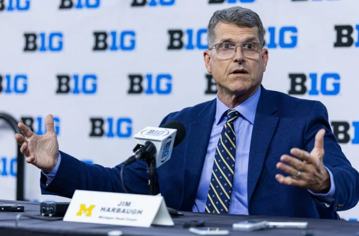 Paul Finebaum takes Jim Harbaugh’s side in battle vs. NCAA