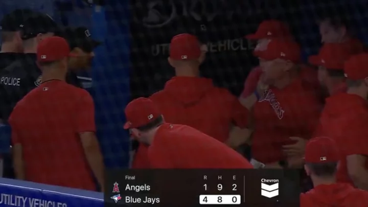 Phil Nevin Suspended After Going Berserk on Umpires Following Angels' Loss to Blue Jays