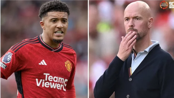 Jadon Sancho set for Man Utd future talks with Erik ten Hag