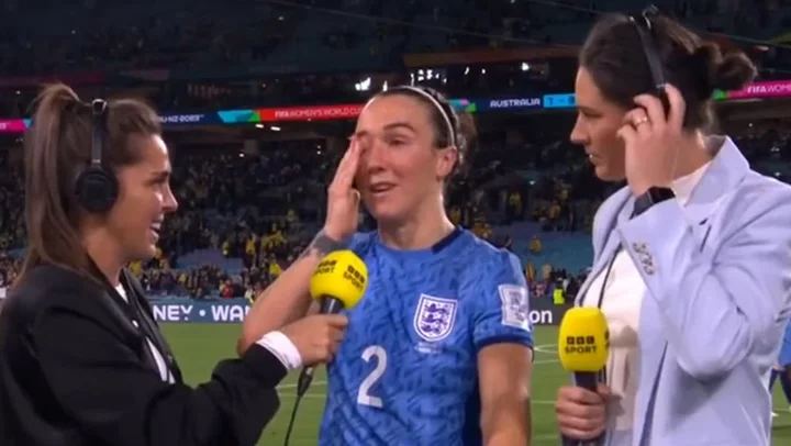 ‘It’s the one thing I’ve always wanted’: Emotional Lucy Bronze tears up after World Cup semi-final win