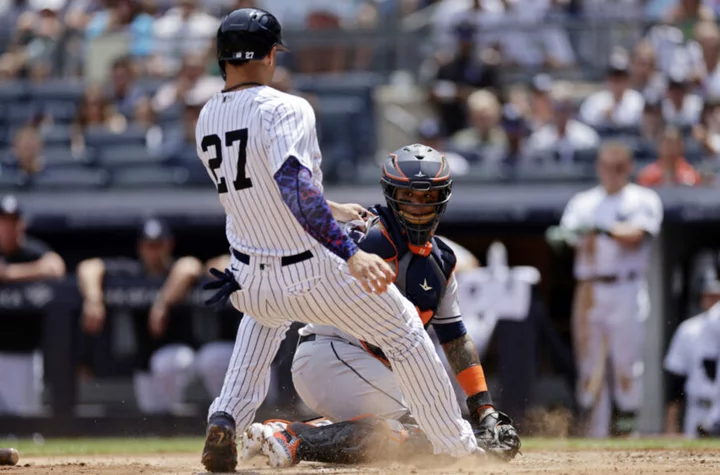 Aaron Boone gaslighting Yankees fans again over embarrassing Giancarlo Stanton play