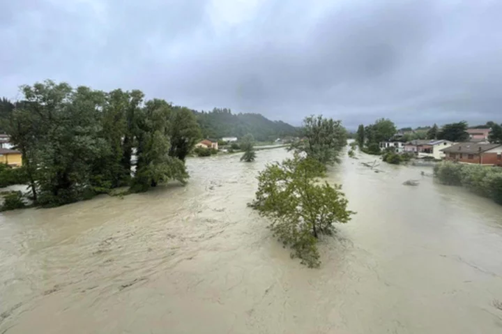 Exceptional rains in drought-struck northern Italy kill 8, cancel Formula One Grand Prix