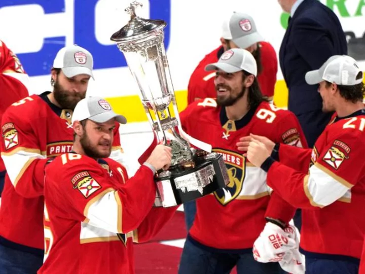 Florida Panthers advance to first Stanley Cup Final in 27 years after sweeping Carolina Hurricanes