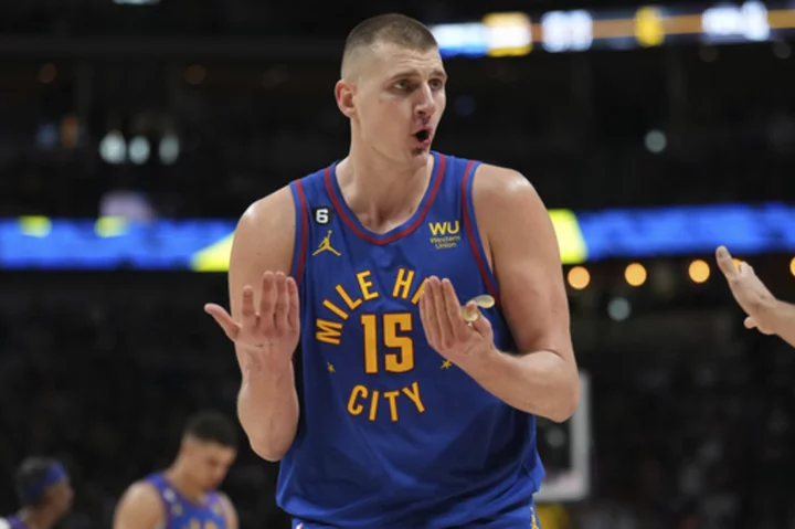 Nikola Jokic leads Nuggets past Lakers 132-126 in West opener