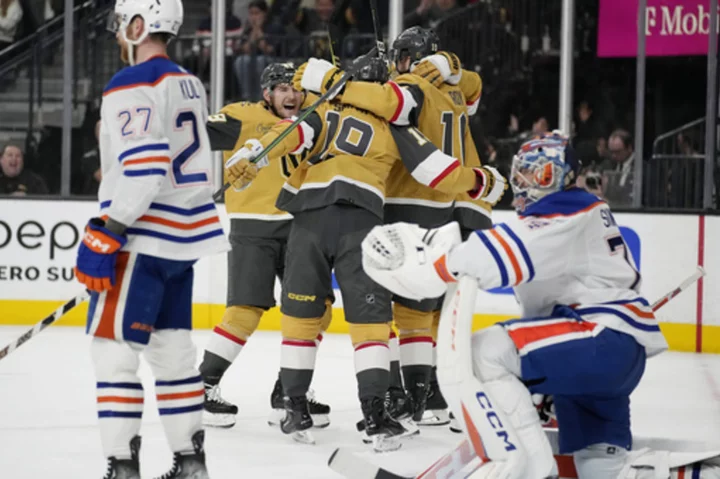 Golden Knights have Oilers on the brink of elimination heading into Game 6 of series