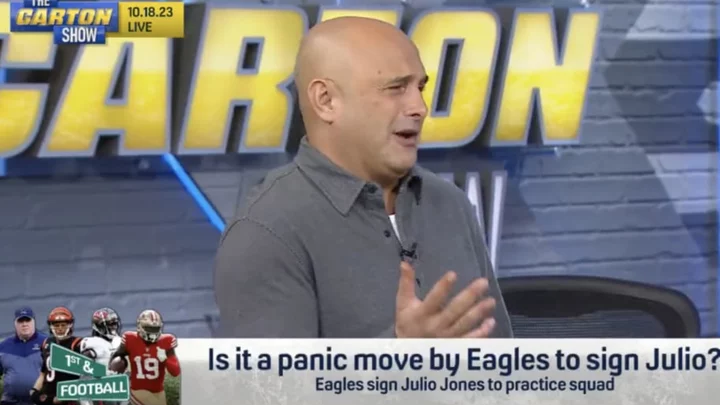 Craig Carton Calls Eagles 'Pathetic' For Signing Julio Jones