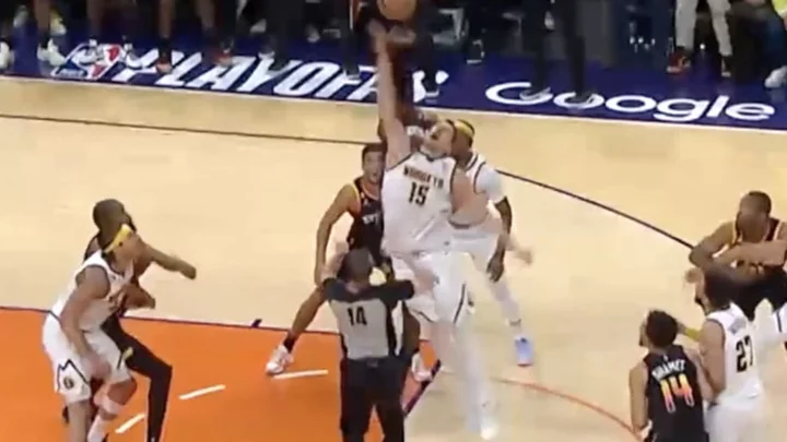 Suns-Nuggets Refs Miss Crucial Foul on Deandre Ayton During Late-Game Jump Ball vs. Nikola Jokic