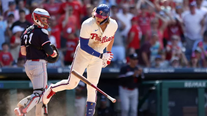 Alec Bohm Spiked His Bat After Umpire's Bad Call Killed Phillies Rally