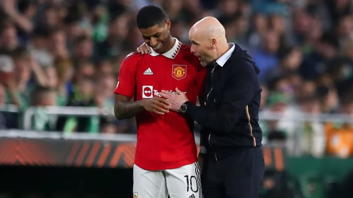 Erik ten Hag provides update on prolonged Marcus Rashford contract talks