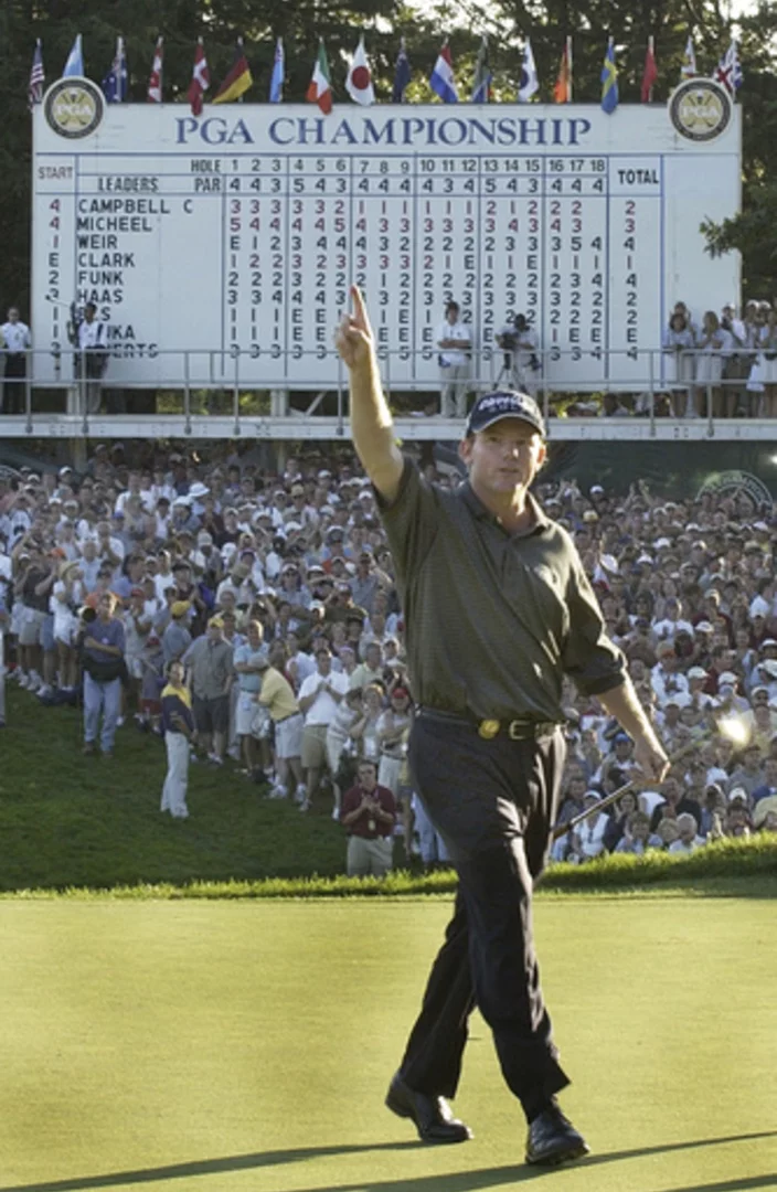 Column: Shaun Micheel's name is on the PGA Championship trophy and he's proud of it