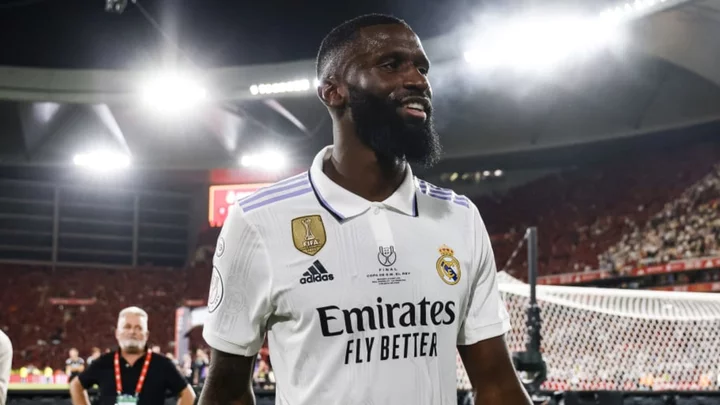 Antonio Rudiger dropped to bench for Man City vs Real Madrid