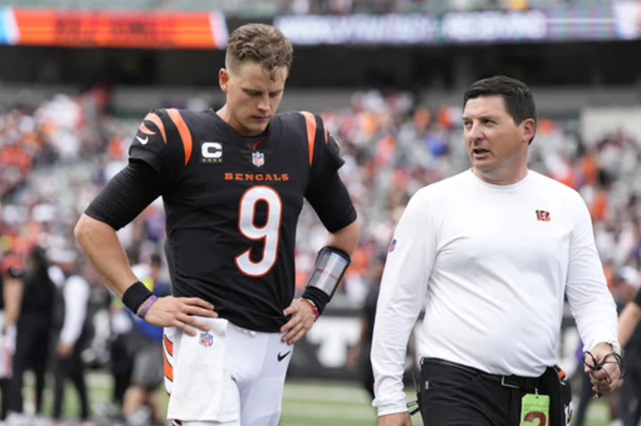 Joe Burrow's calf injury hovers over Bengals as they try to rebound from another 0-2 start