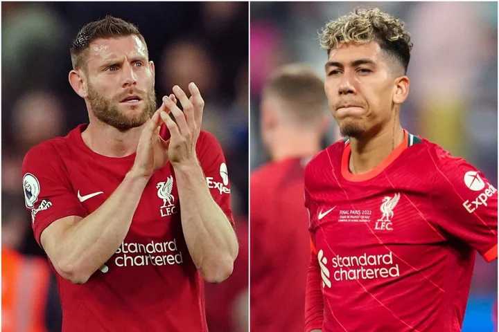 James Milner and Roberto Firmino among four leaving Liverpool this summer