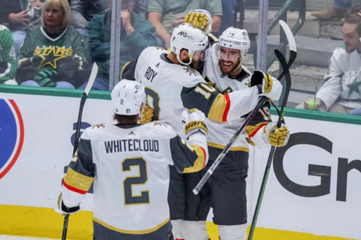 Joe Pavelski scores in OT, Stars beat Golden Knights 3-2 to avoid West sweep