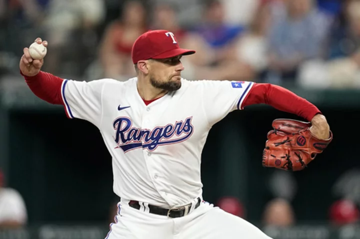 Eovaldi's shutout streak for Rangers over at 29 2/3 innings, longest in MLB this season