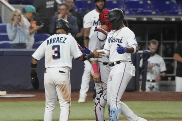 Soler homers for the second straight game, Marlins hold off Nationals 4-3