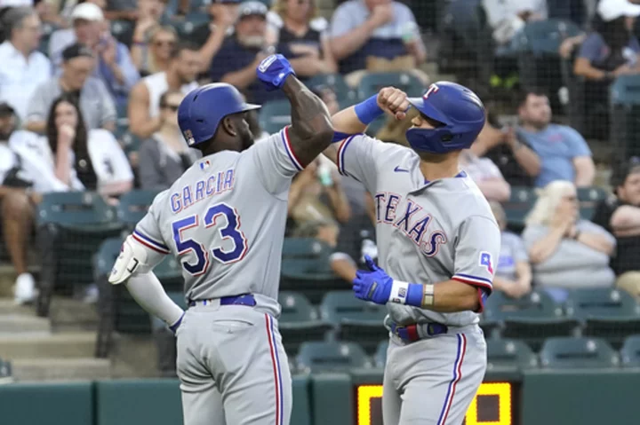 Jung hits 15th homer, Rangers hang on to beat White Sox 5-2