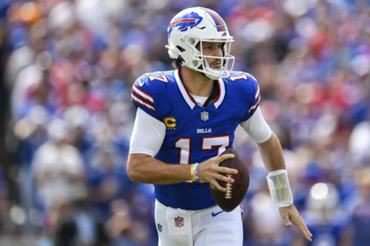 Josh Allen and the Buffalo Bills return to the basics in rebounding from season-opening dud