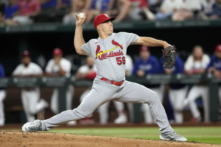 Cardinals' Helsley on injured list with strained right forearm