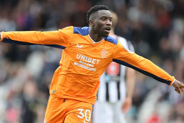 Fashion Sakala bags brace as Rangers sign off with victory at St Mirren