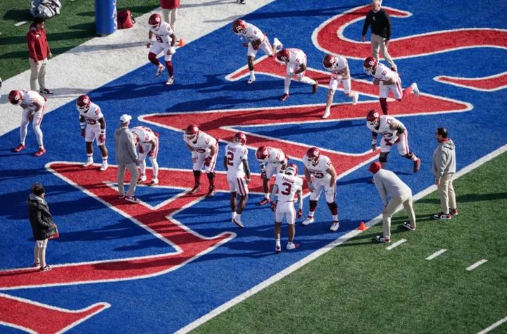 Oklahoma-Kansas restart time: Oklahoma weather delay updates in Lawrence