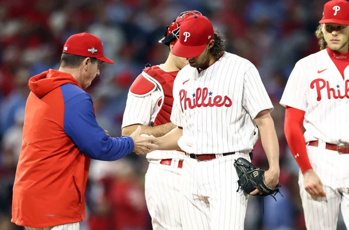 Phillies fans lose it on Rob Thomson for leaving Aaron Nola in Game 6 too long