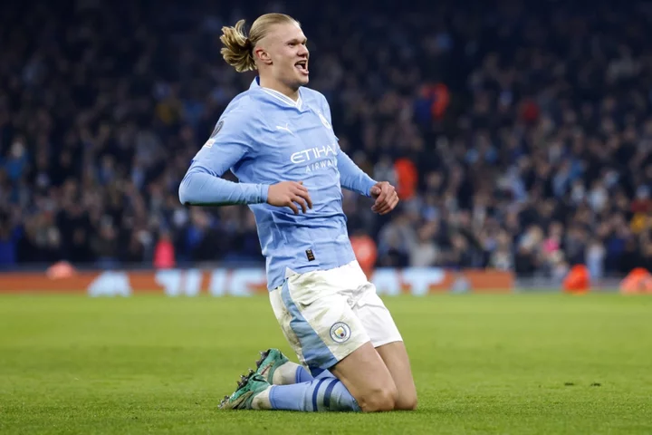 Erling Haaland back with a bang as Manchester City progress in Champions League