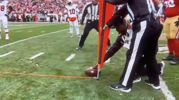 Did the Referees Screw the Browns Out of a Challenge By Refusing to Give Them an Obvious First Down Measurement?