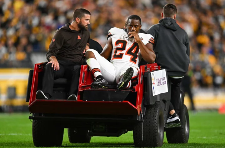 LeBron James, Lamar Jackson and NFL Twitter wish Nick Chubb well after traumatic injury on MNF