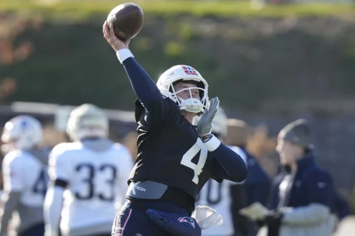 Zappe, Cunningham -- not Mac Jones -- get snaps in open part of Patriots practice