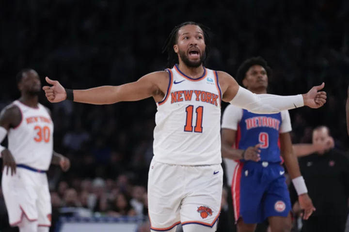 Brunson scores 42, Knicks send Pistons to franchise-record 16th straight loss