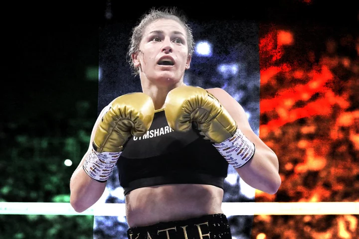 ‘She’s not an athlete, she’s a deity’: Katie Taylor and a nation in awe