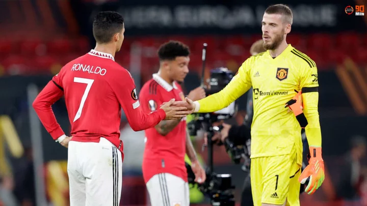 Cristiano Ronaldo failing to persuade David de Gea to join Al Nassr