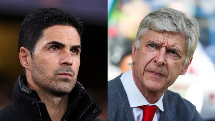 Mikel Arteta's record after 200 games as Arsenal manager compared to Arsene Wenger