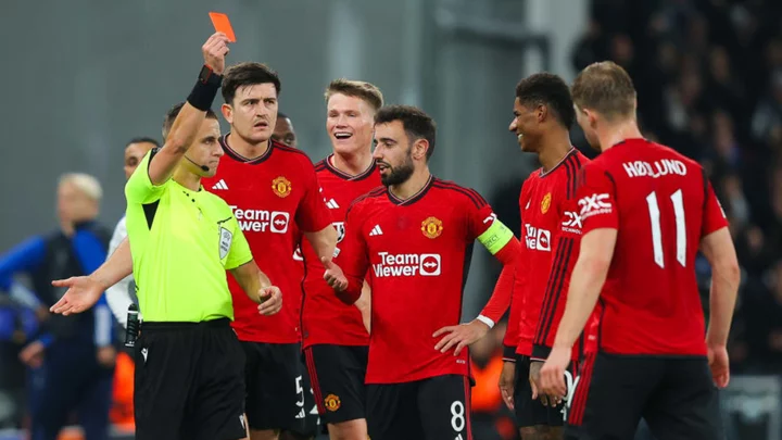 Why Marcus Rashford was sent off for Man Utd against Copenhagen