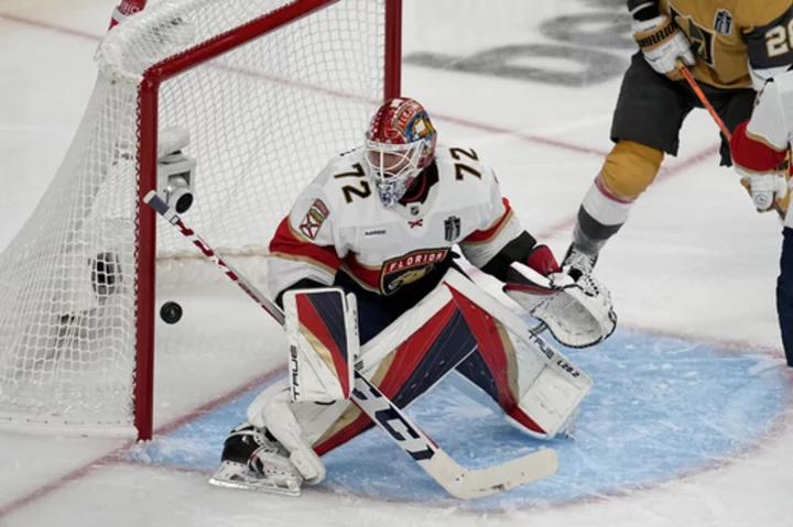 Back to Bob: Florida Panthers confident goalie Sergei Bobrovsky will rebound in Stanley Cup Final