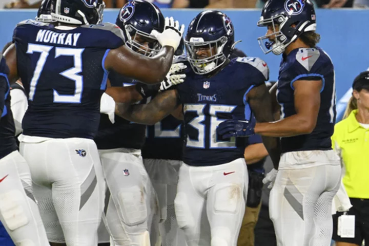 Malik Willis throws for 2 TDs as Titans wrap preseason beating Pats 23-7