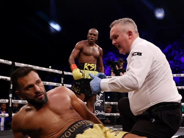 Joe Fournier reacts to controversial knockout by KSI